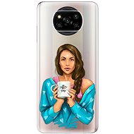 iSaprio Coffe Now for Brunette for Xiaomi Poco X3 Pro / X3 NFC - Phone Cover