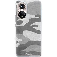 iSaprio Gray Camuflage 02 for Honor 50 - Phone Cover