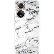 iSaprio White Marble 01 for Honor 50 - Phone Cover