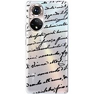 iSaprio Handwriting 01 pro black for Honor 50 - Phone Cover
