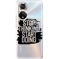 iSaprio Start Doing pro black for Honor 50 - Phone Cover
