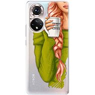iSaprio My Coffe and Redhead Girl for Honor 50 - Phone Cover