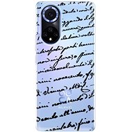 iSaprio Handwriting 01 pro black for Huawei Nova 9 - Phone Cover
