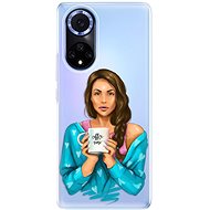 iSaprio Coffe Now for Brunette for Huawei Nova 9 - Phone Cover
