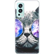 iSaprio Galaxy Cat for OnePlus Nord 2 5G - Phone Cover