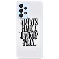 iSaprio Backup Plan for Samsung Galaxy A33 5G - Phone Cover