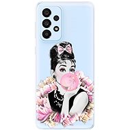 iSaprio Pink Bubble for Samsung Galaxy A33 5G - Phone Cover
