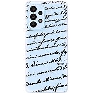 iSaprio Handwriting 01 - black for Samsung Galaxy A33 5G - Phone Cover