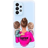 iSaprio Super Mama - Two Boys for Samsung Galaxy A33 5G - Phone Cover