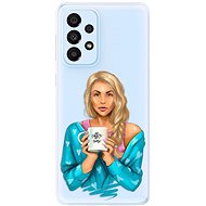 iSaprio Coffe Now - Blond for Samsung Galaxy A33 5G - Phone Cover