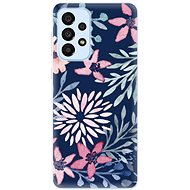 iSaprio Leaves on Blue for Samsung Galaxy A33 5G - Phone Cover