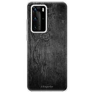 iSaprio Black Wood for Huawei P40 Pro - Phone Cover