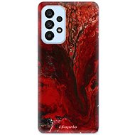 iSaprio RedMarble 17 for Samsung Galaxy A53 5G - Phone Cover