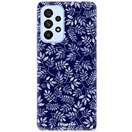 iSaprio Blue Leaves 05 for Samsung Galaxy A53 5G - Phone Cover