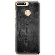 iSaprio Black Wood for Huawei Y6 Prime 2018 - Phone Cover