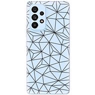 iSaprio Abstract Triangles 03 - black for Samsung Galaxy A53 5G - Phone Cover