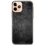 iSaprio Black Wood for iPhone 11 Pro - Phone Cover