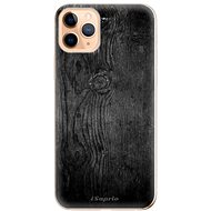 iSaprio Black Wood for iPhone 11 Pro Max - Phone Cover