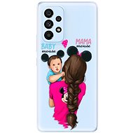 iSaprio Mama Mouse Brunette and Boy for Samsung Galaxy A53 5G - Phone Cover