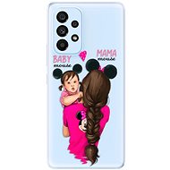 iSaprio Mama Mouse Brunette and Girl for Samsung Galaxy A53 5G - Phone Cover