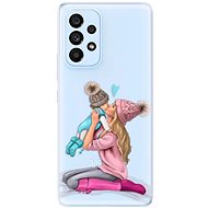 iSaprio Kissing Mom - Blond and Boy for Samsung Galaxy A53 5G - Phone Cover
