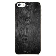 iSaprio Black Wood for iPhone 5/5S/SE - Phone Cover