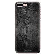 iSaprio Black Wood for iPhone 7 Plus/8 Plus - Phone Cover
