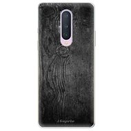 iSaprio Black Wood for OnePlus 8 - Phone Cover