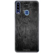 iSaprio Black Wood for Samsung Galaxy A20s - Phone Cover