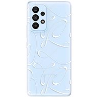 iSaprio Fancy - white for Samsung Galaxy A73 5G - Phone Cover