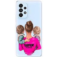 iSaprio Super Mama - Two Boys for Samsung Galaxy A73 5G - Phone Cover