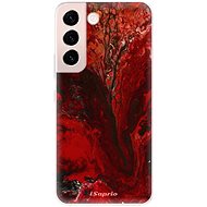 iSaprio RedMarble 17 for Samsung Galaxy S22 5G - Phone Cover