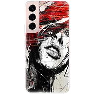 iSaprio Sketch Face for Samsung Galaxy S22 5G - Phone Cover