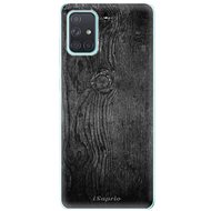 iSaprio Black Wood for Samsung Galaxy A71 - Phone Cover