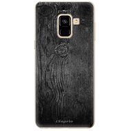 iSaprio Black Wood for Samsung Galaxy A8 2018 - Phone Cover