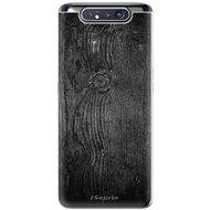 iSaprio Black Wood for Samsung Galaxy A80 - Phone Cover