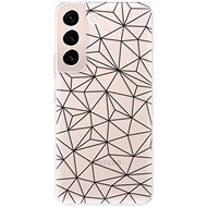 iSaprio Abstract Triangles 03 - black for Samsung Galaxy S22 5G - Phone Cover