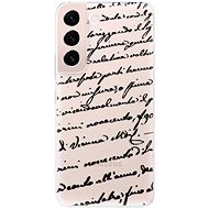 iSaprio Handwriting 01 - black for Samsung Galaxy S22 5G - Phone Cover