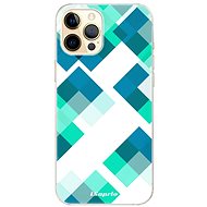 iSaprio Abstract Squares for iPhone 12 Pro - Phone Cover