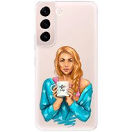 iSaprio Coffe Now - Redhead for Samsung Galaxy S22 5G - Phone Cover