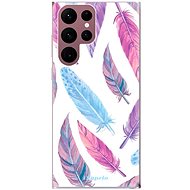 iSaprio Feather Pattern 10 for Samsung Galaxy S22 Ultra 5G - Phone Cover