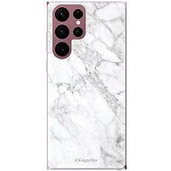 iSaprio SilverMarble 14 for Samsung Galaxy S22 Ultra 5G - Phone Cover