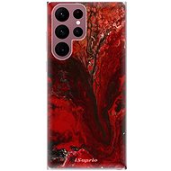 iSaprio RedMarble 17 for Samsung Galaxy S22 Ultra 5G - Phone Cover
