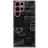 iSaprio Text 01 for Samsung Galaxy S22 Ultra 5G - Phone Cover