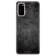 iSaprio Black Wood for Samsung Galaxy S20 - Phone Cover