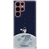 iSaprio On The Moon 10 for Samsung Galaxy S22 Ultra 5G - Phone Cover