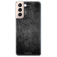iSaprio Black Wood for Samsung Galaxy S21 - Phone Cover