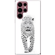 iSaprio White Jaguar for Samsung Galaxy S22 Ultra 5G - Phone Cover