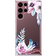 iSaprio Flower Pattern 04 for Samsung Galaxy S22 Ultra 5G - Phone Cover