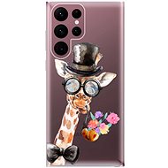 iSaprio Sir Giraffe for Samsung Galaxy S22 Ultra 5G - Phone Cover